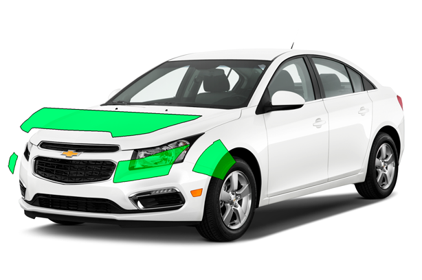 Схема оклейки в пакете "Минимальный"