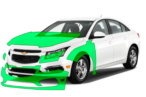 Схема оклейки в пакете "Минимальный"